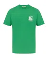 Woolrich Graphic-emblem T-shirt In Green
