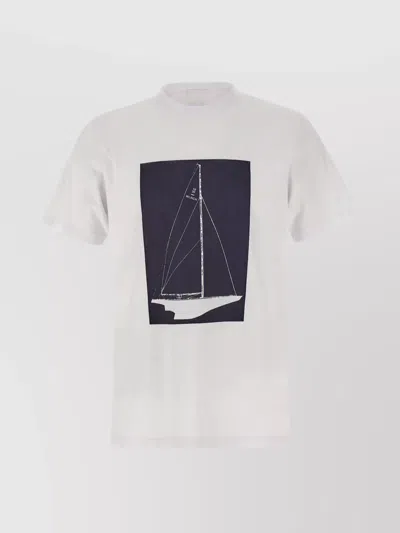 Woolrich Boat Cotton T-shirt In White