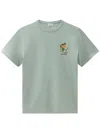 Woolrich Graphic-print Cotton T-shirt In 绿色