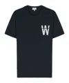 Woolrich Flag Blue T-shirt In Black