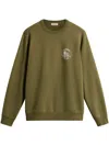 Woolrich Graphic-print Sweatshirt In Green