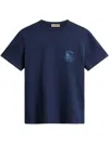 Woolrich Graphic-print T-shirt In Blue