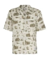 Woolrich Graphic Printed Buttoned Shirt In Multi