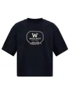 WOOLRICH GRAPHIC PRINTED OVERSIZED T-SHIRT