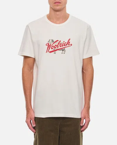 Woolrich Graphic Sheep T-shirt In White