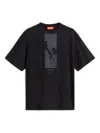 Woolrich Graphic T-shirt In Black