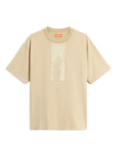 Woolrich Graphic T-shirt In Brown