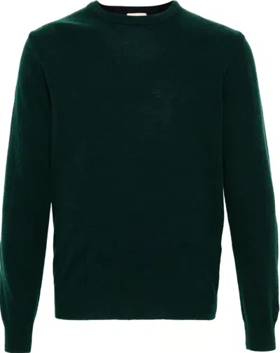 Woolrich Lambswool Crewneck In Green