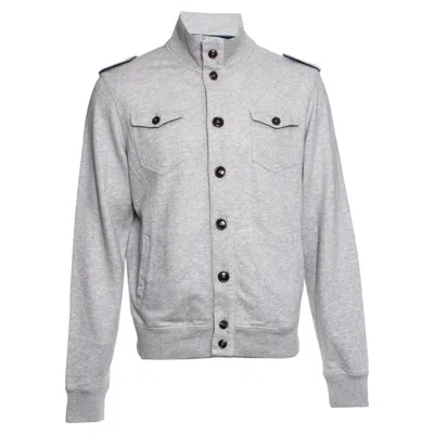 Pre-owned Woolrich , Grey Cardigan With Buttons In Gray