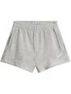 Woolrich Heathered Texture Elasticated Waistband Shorts