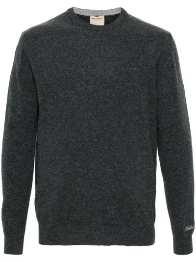 WOOLRICH MEN GREY WOOL SWEATER, XL LUXURY SWEATERS & KNITWEAR FOR MEN DARVEYS