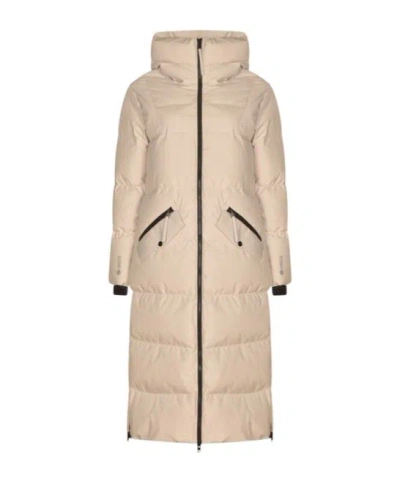 Woolrich Gtx Zip-up Coat In Brown