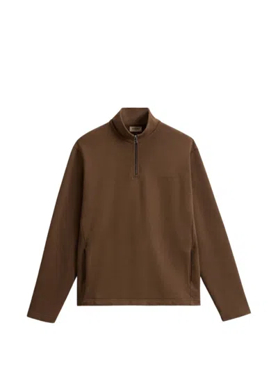 Woolrich Half-zip Sweatshirt In Multi