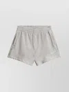 Woolrich Heathered Texture Elasticated Waistband Shorts