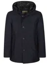 Woolrich Heavy Gtx Parka In Black