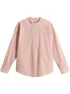 Woolrich Henley Shirt In Pink