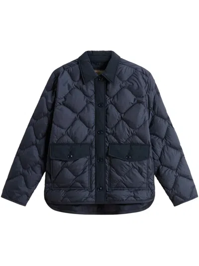 Woolrich Heritage Jacket In Blue