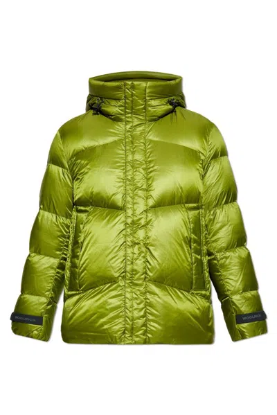 Woolrich Pertex Green Polyamide Down Jacket