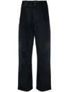 WOOLRICH HIGH-WAISTED WIDE-LEG TROUSERS