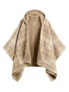 Woolrich Hombre Wool Blend Cape In Brown