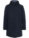 Woolrich Tailored Blue Nylon Jacket With Primaloft Insulation In Blue