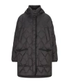 Woolrich Hooded Down Jacket In Black