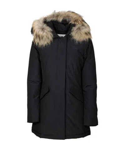 Woolrich Arctic Parka In Nero Neri E Grigi