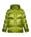 Woolrich Pertex Green Polyamide Down Jacket In Green