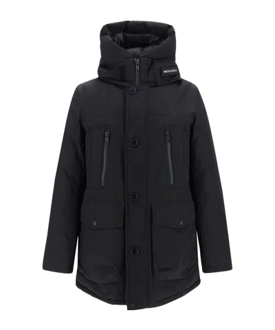 WOOLRICH WOOLRICH HOODED PADDED COAT