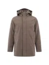 Woolrich Parka Softshell Falcon In Brown
