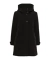 Woolrich Hooded Parka In Black