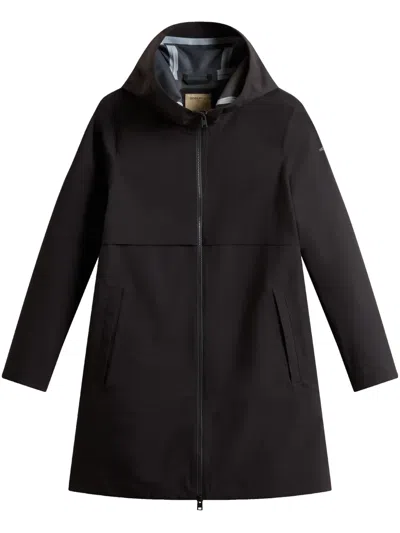 Woolrich Parka Mit Kapuze In Schwarz