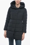 Woolrich Hooded Puffy Prescott Quilted Down Jacket