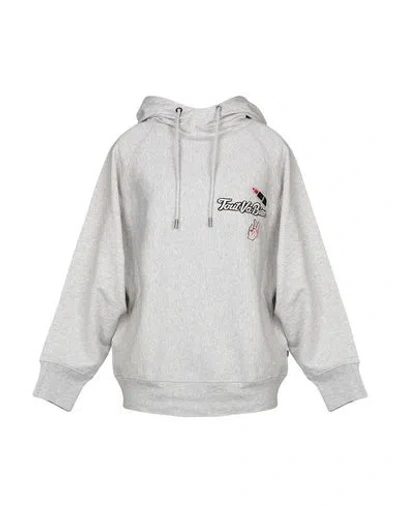 Woolrich Hooded Sweatshirt In Grey