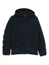 Woolrich Hooded Zip Jacket In Blue