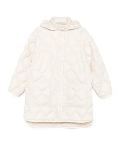 Woolrich Ivory Parka In White