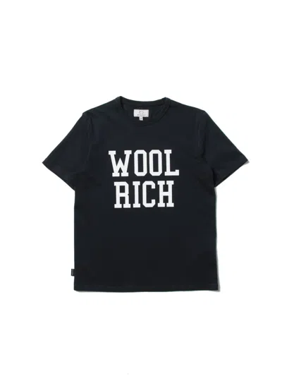 Woolrich Kids' Ivy T-shirt In Blue