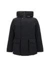 Woolrich "arctic Parka Anorak In Black