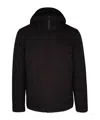 Woolrich Zippered Long-sleeved Casual Jacket In Black