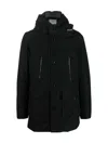 Woolrich Arctic Parka In Ramar Fabric In Black
