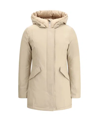 Woolrich Arctic Parka Jacket In Neutral