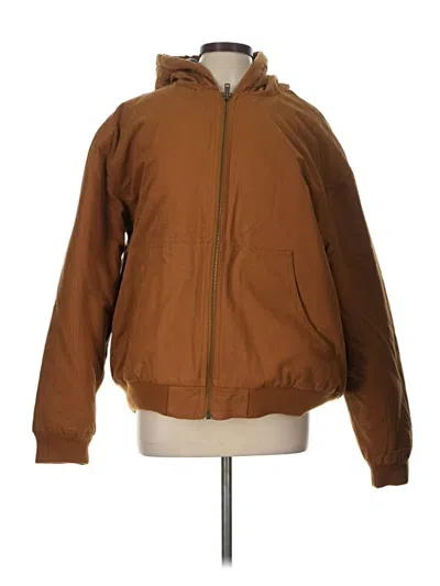 Pre-owned Woolrich Jacket In Brown