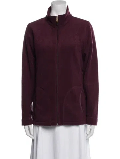 Pre-owned Woolrich Jacket In Burgundy