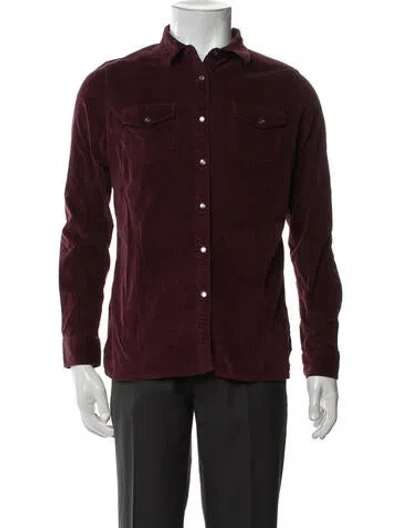 Pre-owned Woolrich Jacket In Burgundy