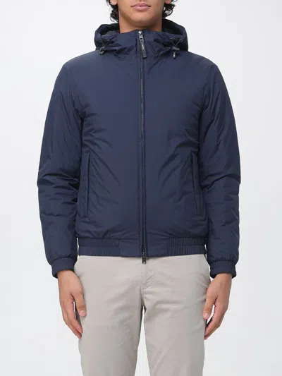 Woolrich Jacket Men Color Blue