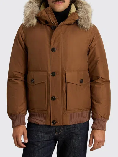 Woolrich Jacket Men Color Camel In Brown