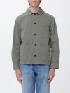 Woolrich Cotton Twill Jacket In Green
