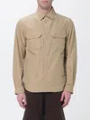 Woolrich Buttoned Pocket Jacket In Nude