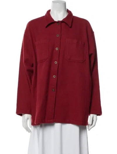 Pre-owned Woolrich Jacket In Red