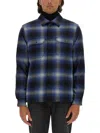 Woolrich Checked Italian Wool Blend Alaskan Padded Overshirt